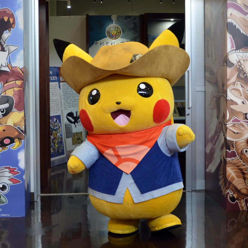 発掘ピカチュウ」グリーティング実施のお知らせ(3/31) – 御船町