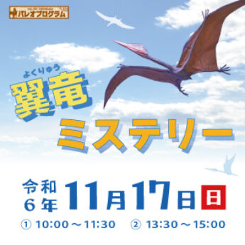 11/17 パレオプログラム『翼竜ミステリー』